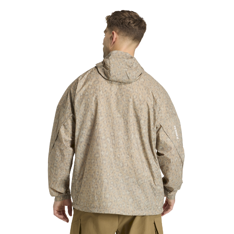 adidas Terrex Xploric Clima365 Printed Wind Anorak - Windproof jacket - Men's | Hardloop