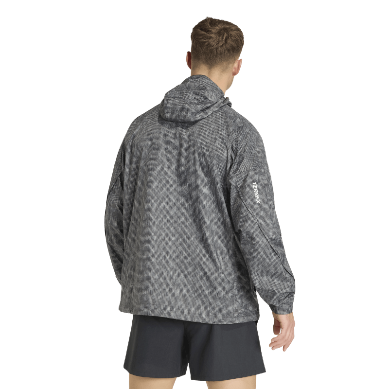 adidas Terrex Xploric Clima365 Printed Wind Anorak - Windjack - Heren | Hardloop