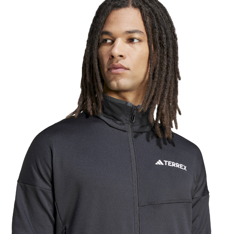 adidas Terrex Xperior Climawarm Light Fleece Jacket - Fleecetröjor - Herr | Hardloop
