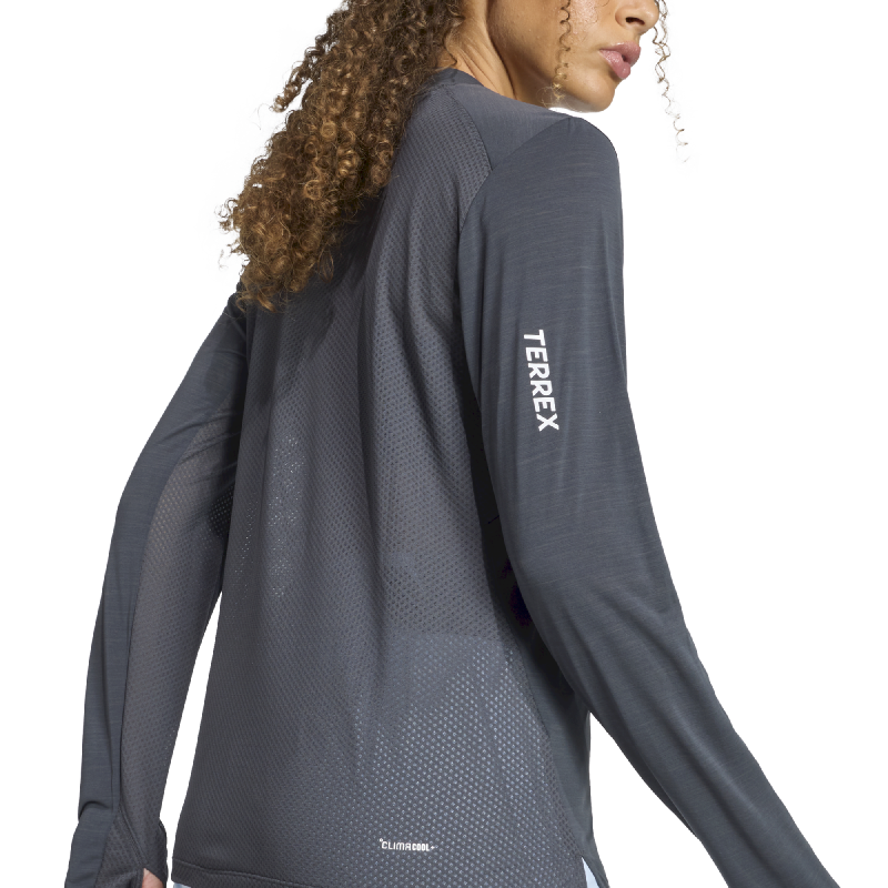 adidas Terrex Xperior Climacool+ Long Sleeve - T-shirt - Dames | Hardloop