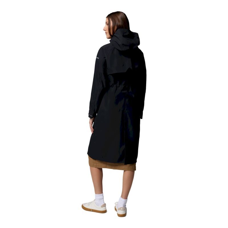 Columbia Amaze Trench Rain Jacket - Parka - Dam | Hardloop