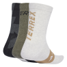 adidas Terrex Multi 3 Pack Sock - Vaellussukat | Hardloop