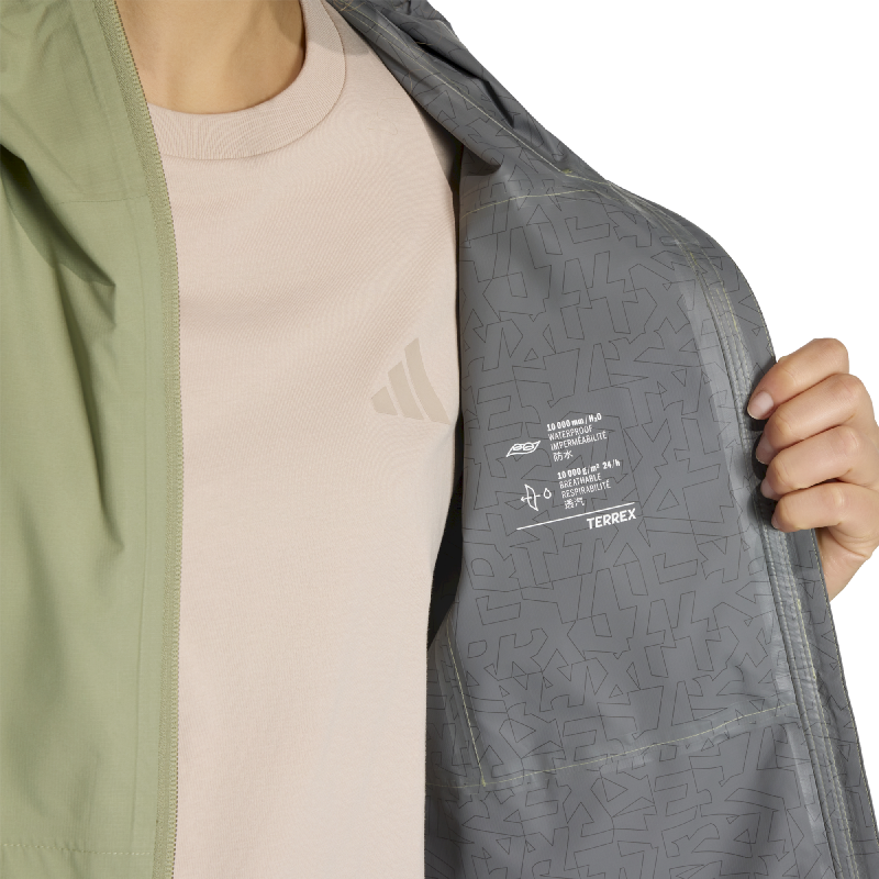 adidas Terrex Multi 2.5 Layer Climaproof Rain Jacket - Chaqueta impermeable - Mujer | Hardloop