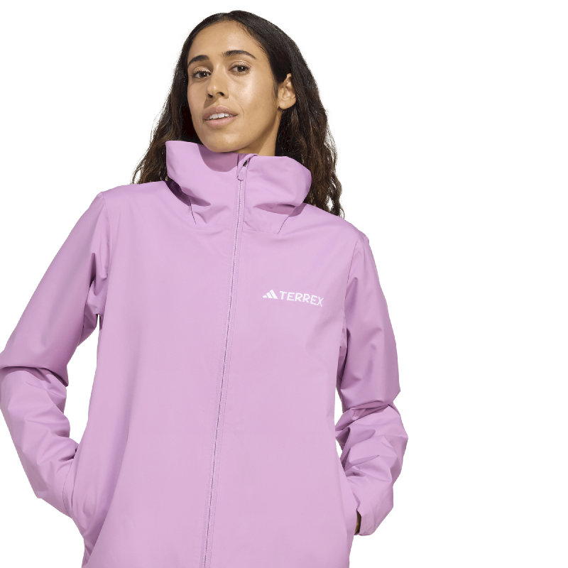 adidas Terrex Multi Essentials 2 Layer Climaproof Rain Jacket - Regenjas - Dames | Hardloop