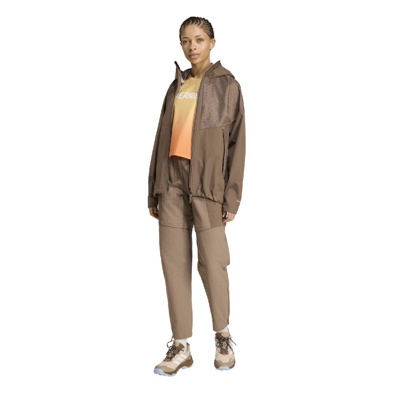 adidas Terrex Xperior 2.5 Layer Hybrid Primeknit Climaproof Jacket - Casaco impermeável mulher | Hardloop