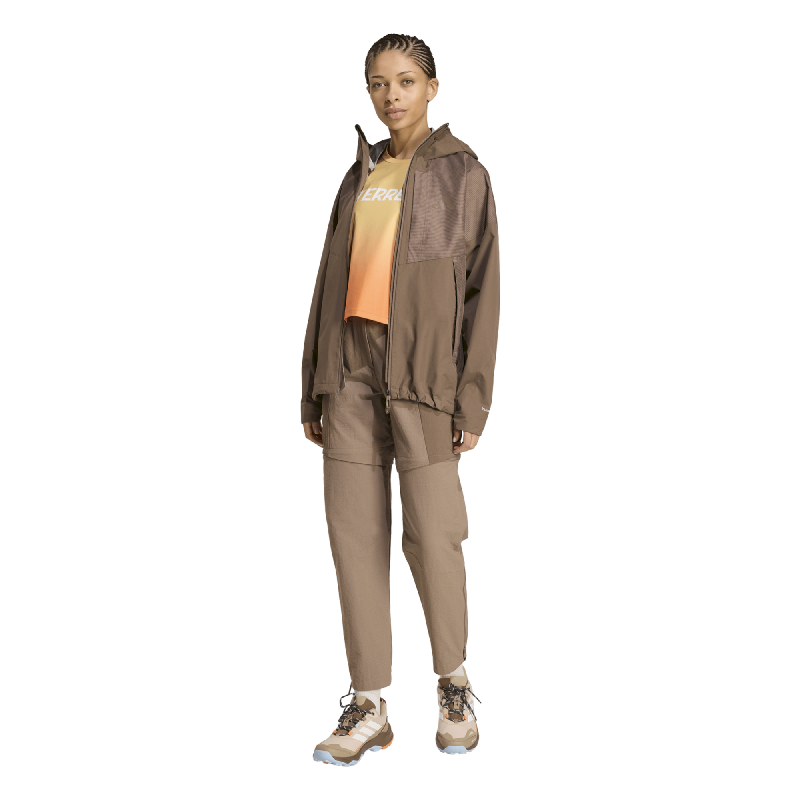 adidas Terrex Xperior 2.5 Layer Hybrid Primeknit Climaproof Jacket - Chaqueta impermeable - Mujer | Hardloop