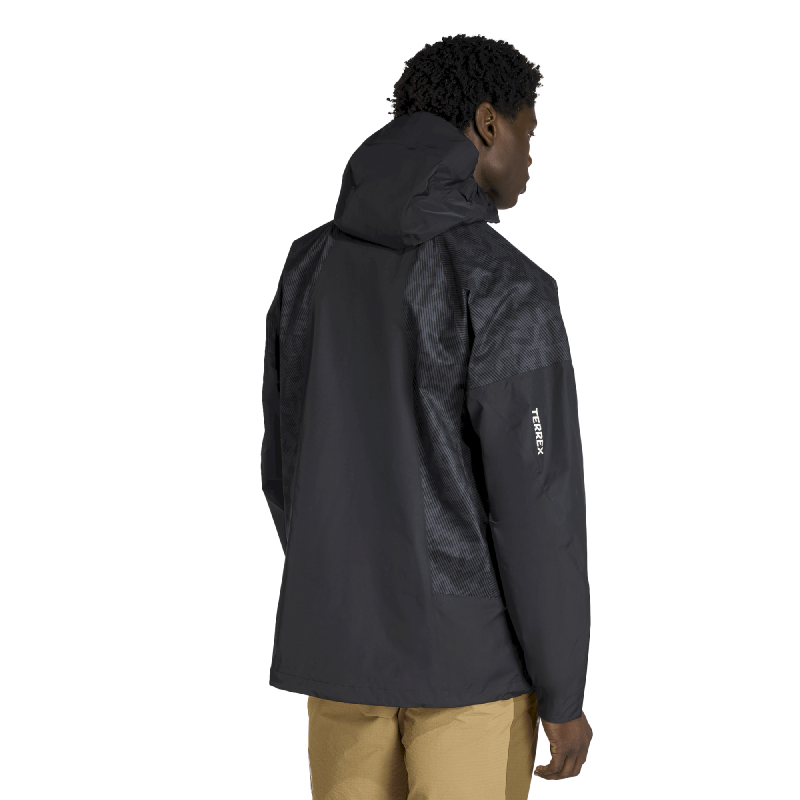 adidas Terrex Xperior 2.5 Layer Hybrid Primeknit Climaproof Jacket - Sadetakki - Miehet | Hardloop