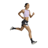 adidas Adizero Running Gel Pocket Crop Top - Dámsky Podprsenka | Hardloop