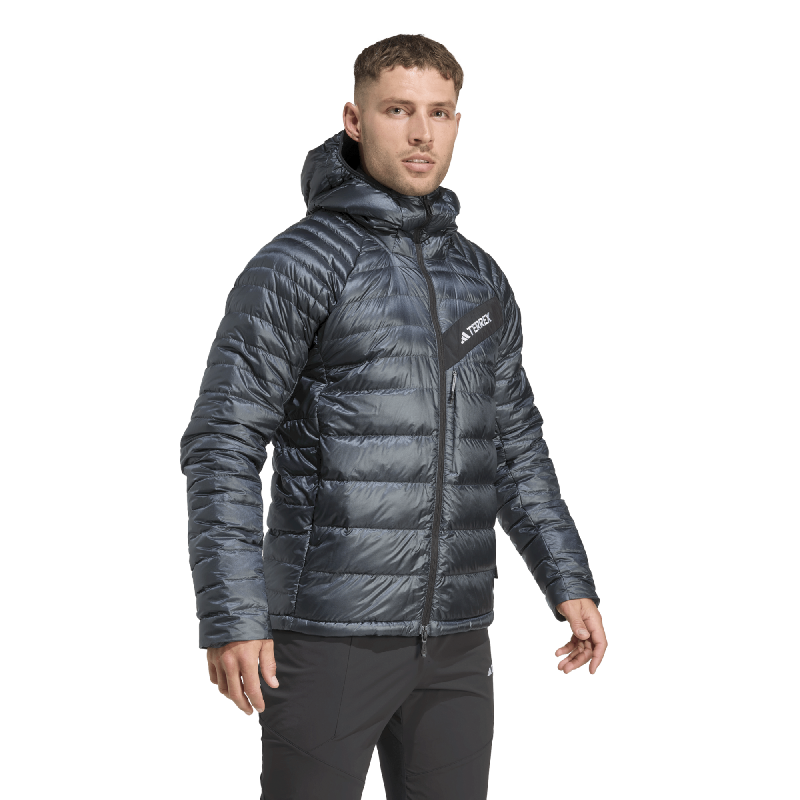 adidas Terrex Techrock Down Jacket - Dunjakke - Herrer | Hardloop