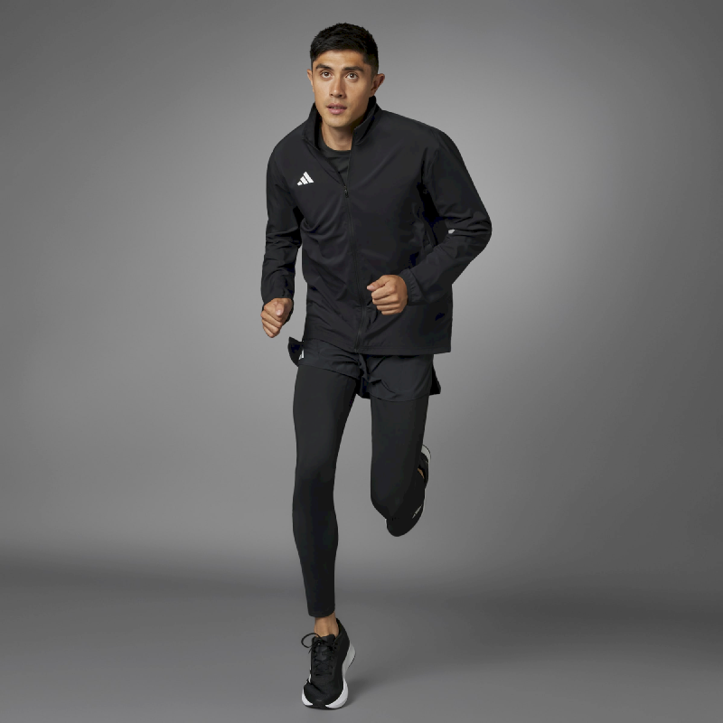 adidas Adizero Essential Jkt - Juoksupaidat - Miehet | Hardloop