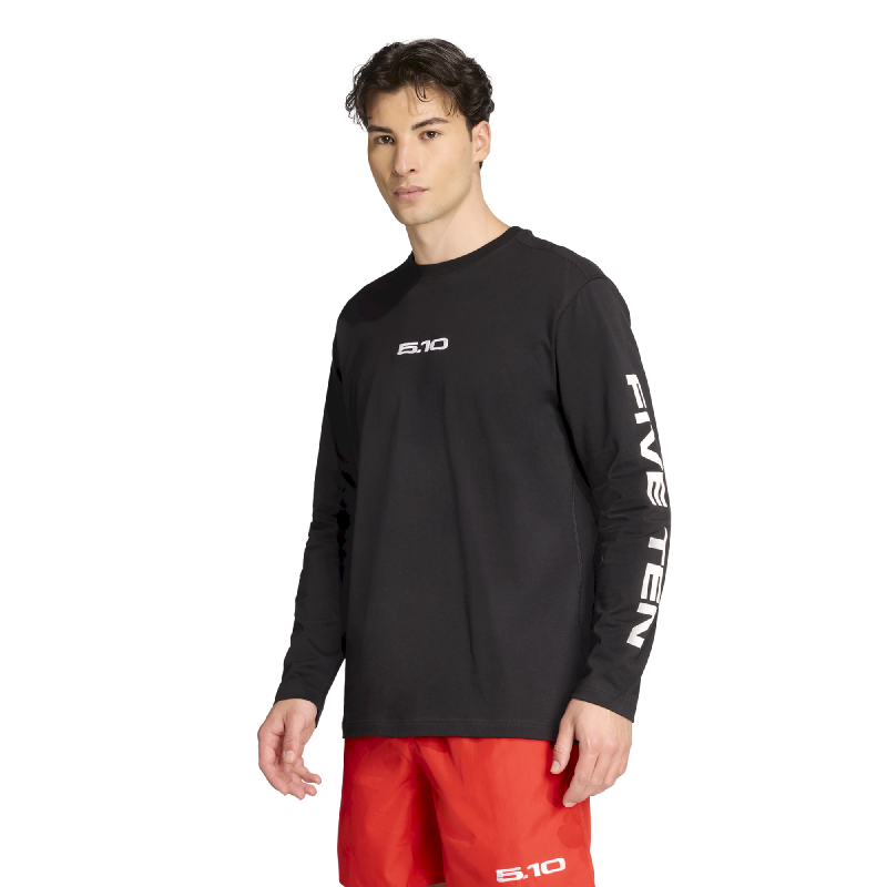 5.10 Logo LS - T-shirt - Heren