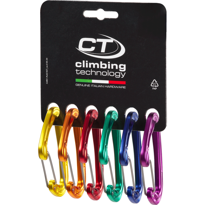 Fly-Weight Evo Wire Gate - 6 Pack - Mosquetón