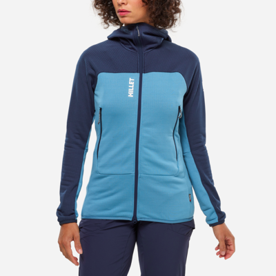 Fusion Grid Hoodie - Polaire femme
