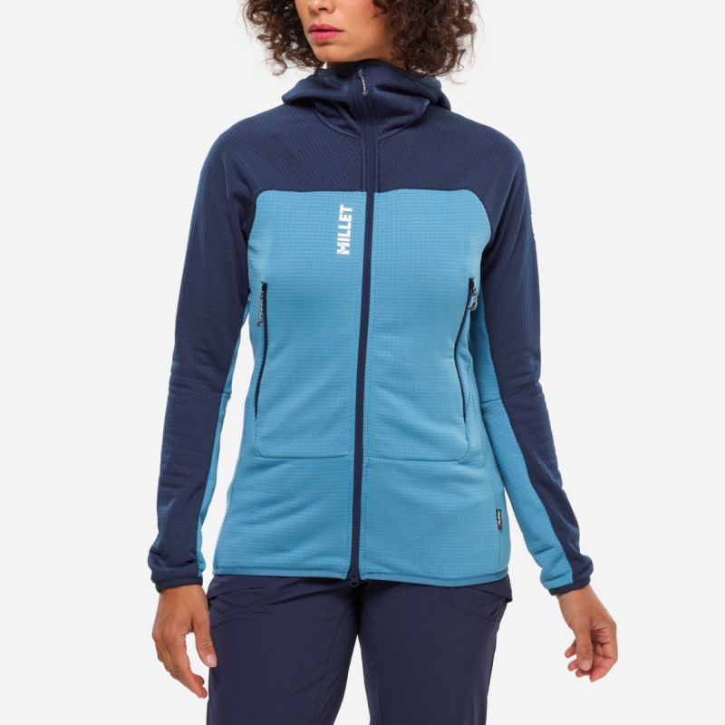 Fusion Grid Hoodie - Polar mulher