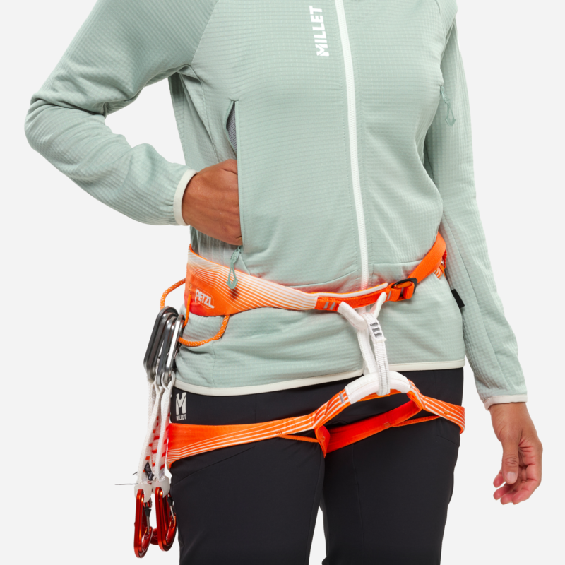 Millet Fusion Grid Jacket - Polaire femme | Hardloop