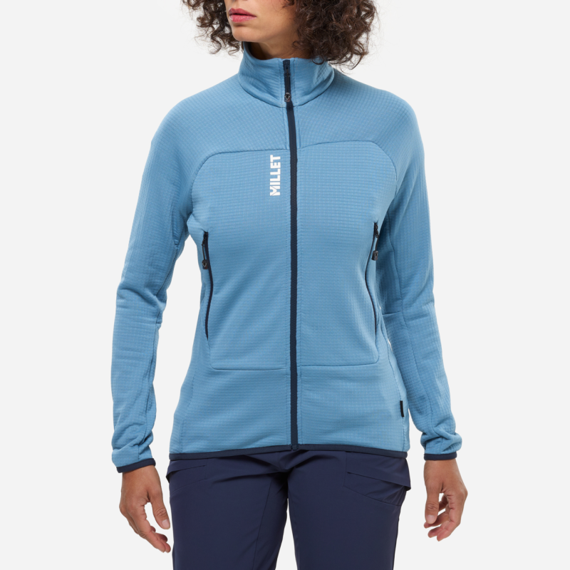 Fusion Grid Jacket - Fleecevest - Dames