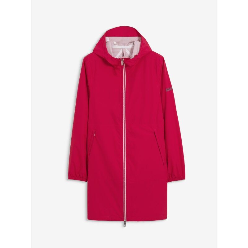 Hanna Nikole Dames plus size waterdichte tweeweg rits regenjas