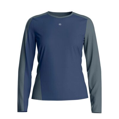 120 Cool Tec Fast Upward LS - T-shirt en laine mérinos femme