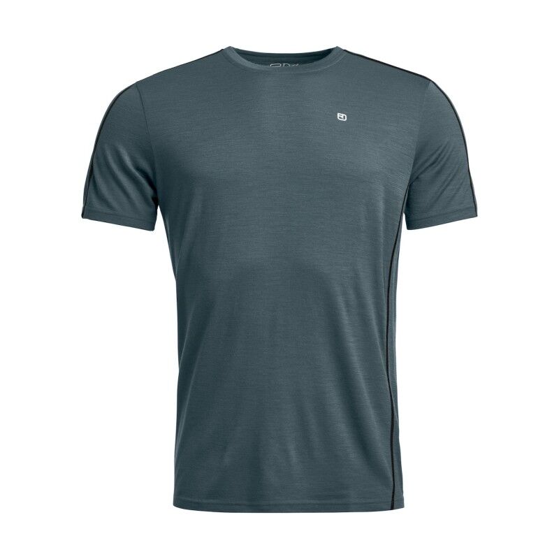 185 Rock'N'Wool Short Sleeve - Roupa interior de lã merino homem