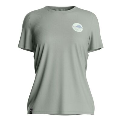 120 Cool Tec Choose Mountain TS - T-shirt en laine mérinos femme
