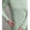 Ortovox Fleece Light Grid Hoody - Polaire en laine mérinos femme | Hardloop