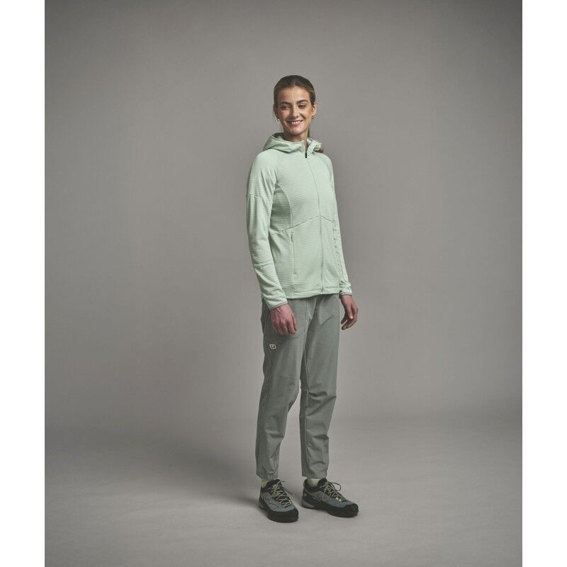 Ortovox Fleece Light Grid Hoody - Merino Fleecejacke - Damen | Hardloop