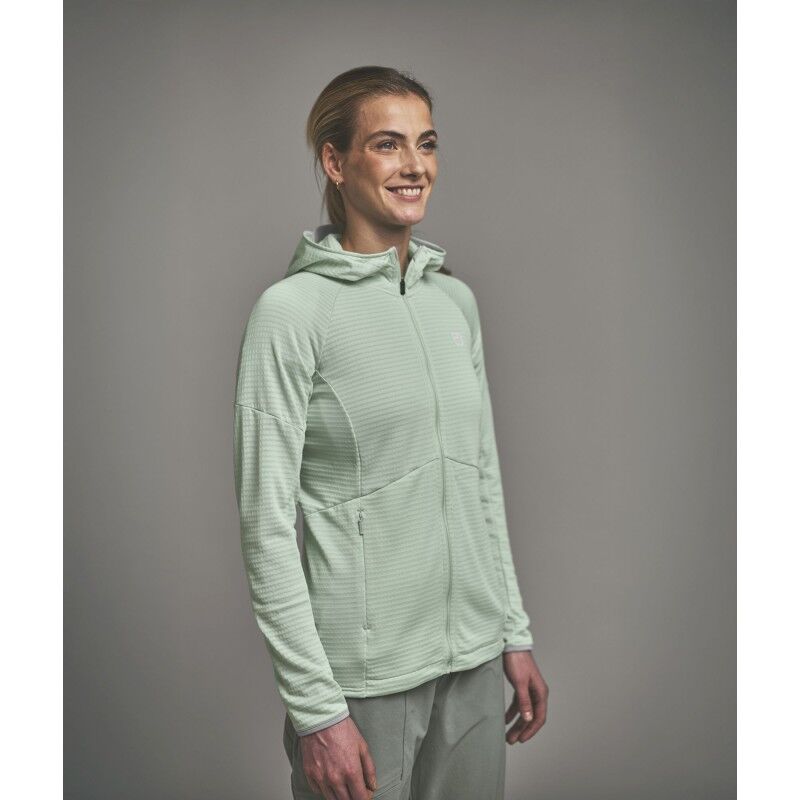 Ortovox Fleece Light Grid Hoody - Merino Fleecejacke - Damen | Hardloop
