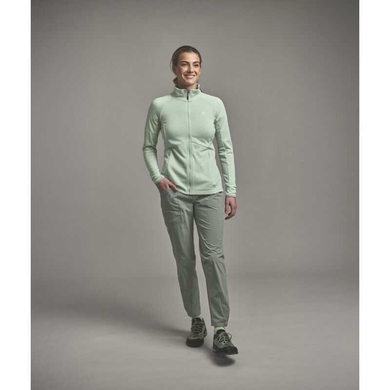 Ortovox Fleece Light Grid Jacket - Giacca in pile di merino - Donna | Hardloop