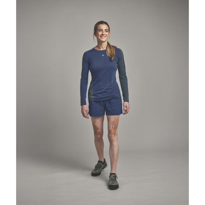 Ortovox 120 Cool Tec Fast Upward LS - Merinoshirt - Dames | Hardloop