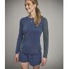 Ortovox 120 Cool Tec Fast Upward LS - T-shirt en laine mérinos femme | Hardloop