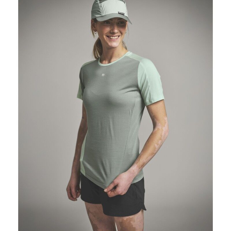 Ortovox 120 Cool Tec Fast Upward TS - T-shirt en laine mérinos femme | Hardloop
