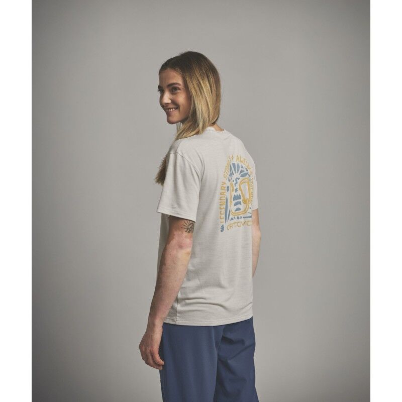 Ortovox 150 Cool Climbing Vibes TS - T-shirt en laine mérinos femme | Hardloop