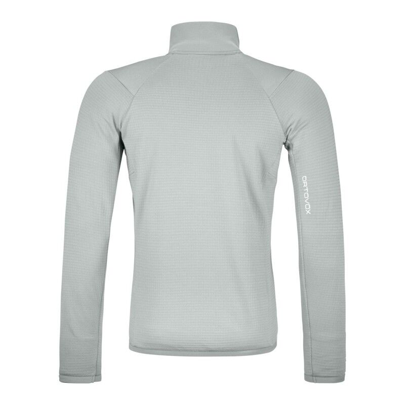 Ortovox Fleece Grid Jacket - Merino Fleecevest - Heren | Hardloop