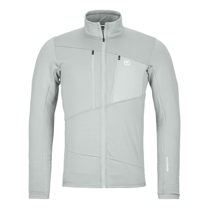 Fleece Grid Jacket - Pánská fleesová mikina