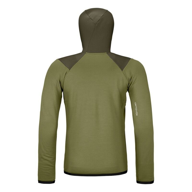 Ortovox Fleece Grid Hoody - Giacca in pile di merino - Uomo | Hardloop