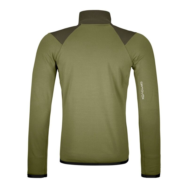 Ortovox Fleece Grid Jacket - Giacca in pile di merino - Uomo | Hardloop