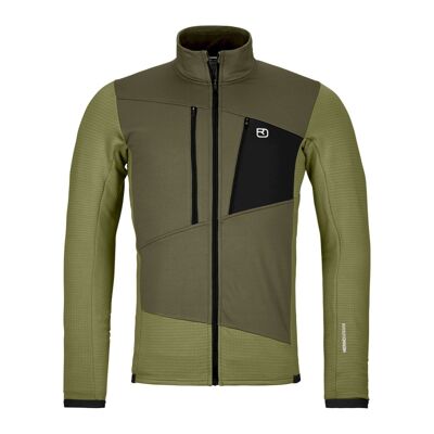 Fleece Grid Jacket - Pánská fleesová mikina