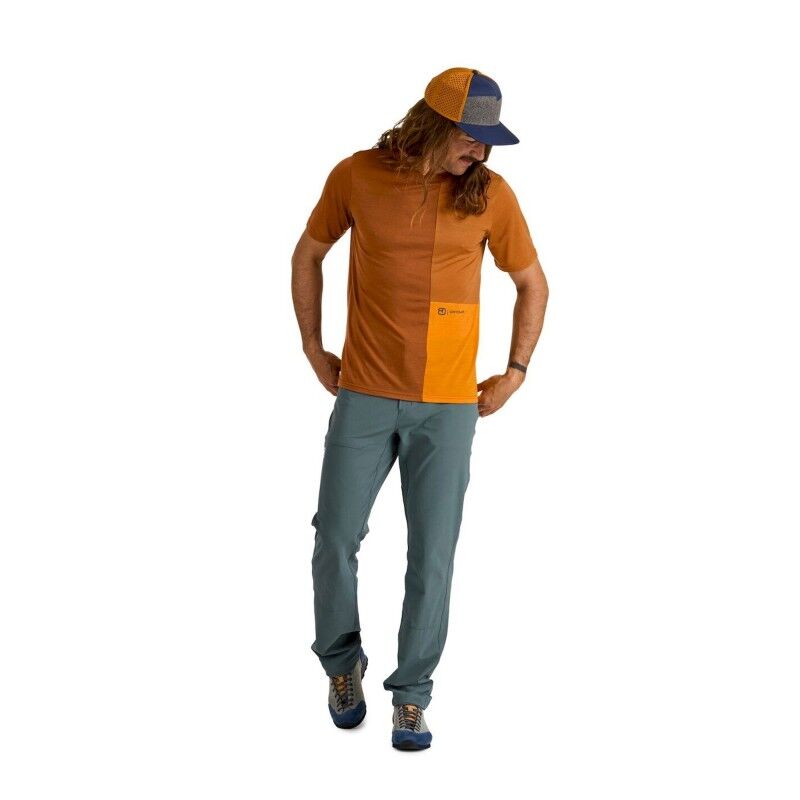 Ortovox 150 Cool Crack TS - Merino-shirt - Herrer | Hardloop