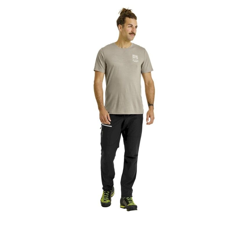 Ortovox 150 Cool Mountain Mission TS - Merinoshirt - Herren | Hardloop