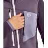 Ortovox Fleece Grid Hoody - Merino Fleecejakke - Damer | Hardloop