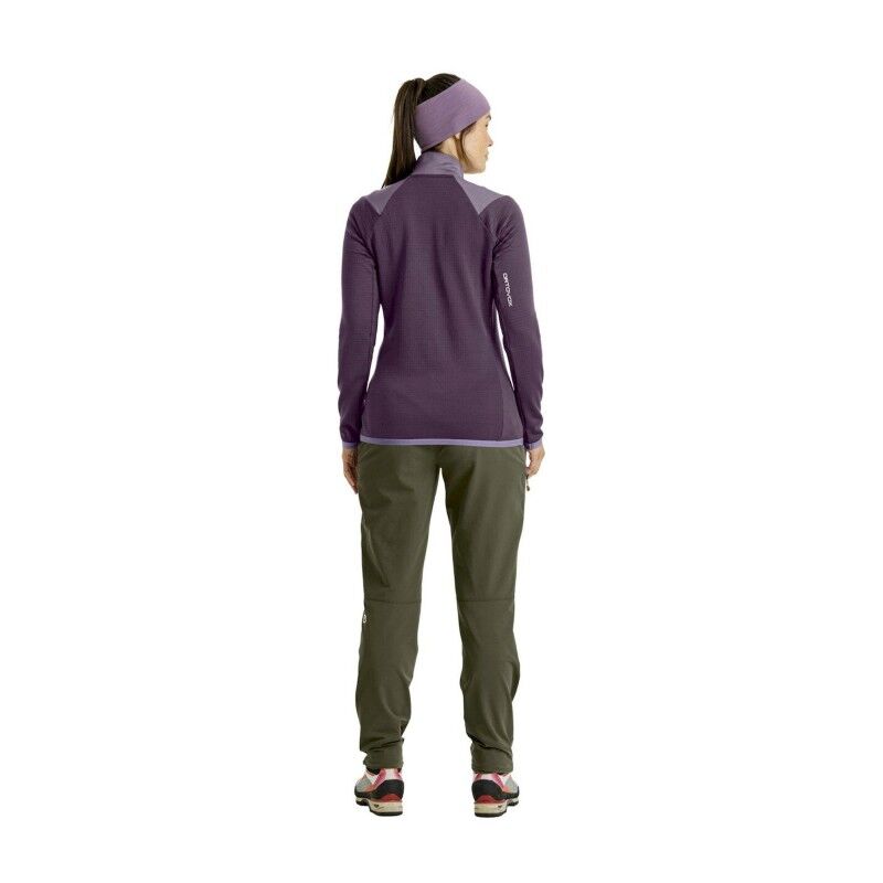 Ortovox Fleece Grid Jacket - Merino Fleecejacke - Damen | Hardloop