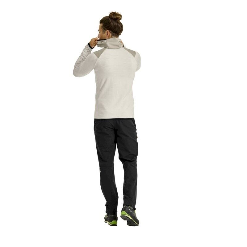 Ortovox Fleece Grid Hoody - Polaire en laine mérinos homme | Hardloop