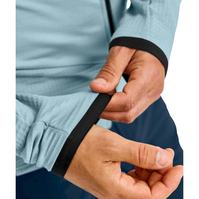 Ortovox Fleece Grid Jacket - Forro polar de lana merina - Hombre | Hardloop