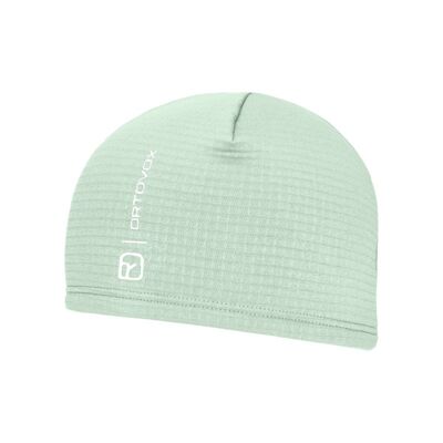 Fleece Grid Beanie - Wełna merynos