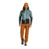 Ortovox Fleece Rib Jacket - Fleece de lã merino homem | Hardloop