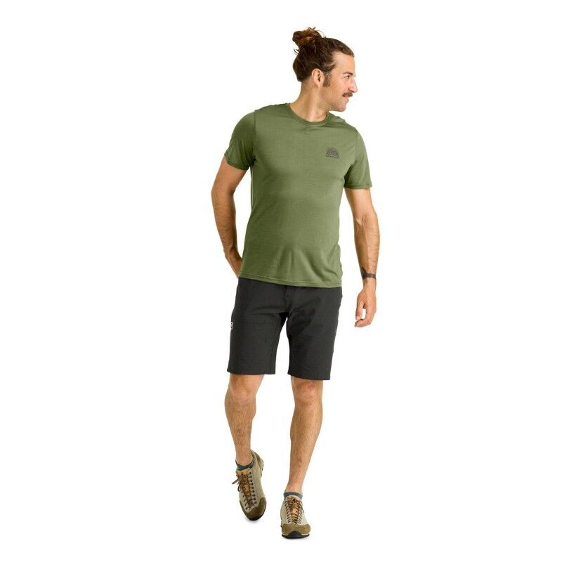 Ortovox 120 Cool Tec Mountain Stripe TS - Pánské triko | Hardloop