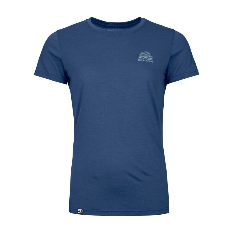 120 Cool Tec Mountain Stripe TS - Merino shirt - Women's