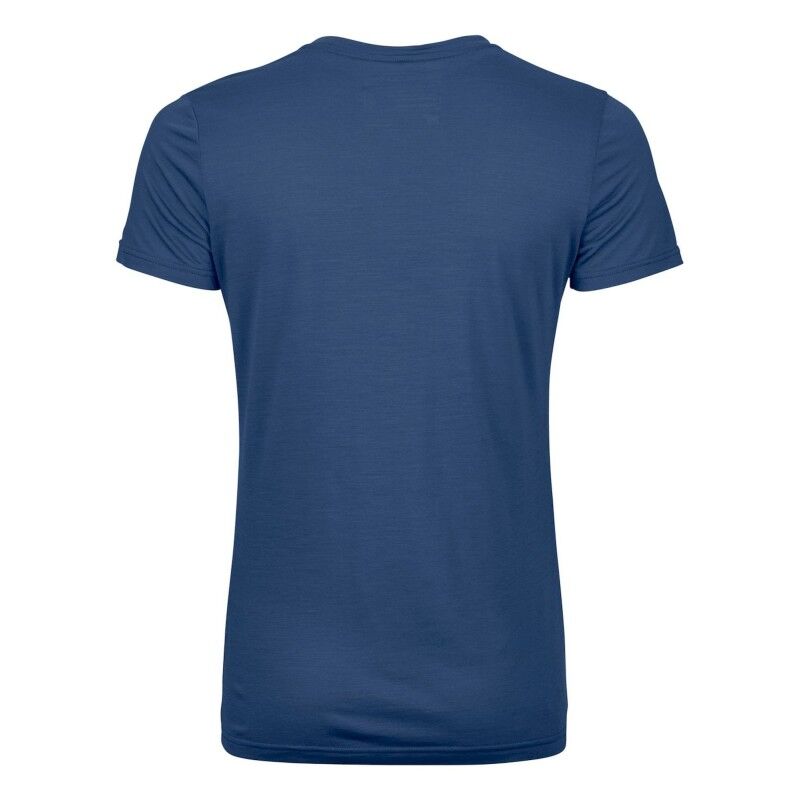 Ortovox 120 Cool Tec Mountain Stripe TS - Merinoshirt - Damen | Hardloop