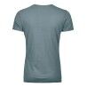 Ortovox 150 Cool Brand TS - Camiseta de lã merino mulher | Hardloop