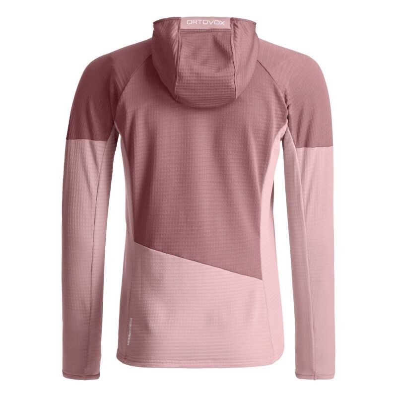 Ortovox Fleece Light Grid Hoody - Merino Fleecejacke - Damen | Hardloop